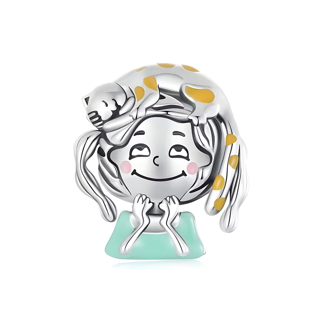 Charm Miow My Cat Plata .925