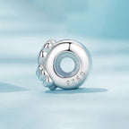 Charm de Plata .925, Two Footprint, Miow