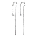 Aretes de Candelabro, Plata .925, Ame Glam Pop