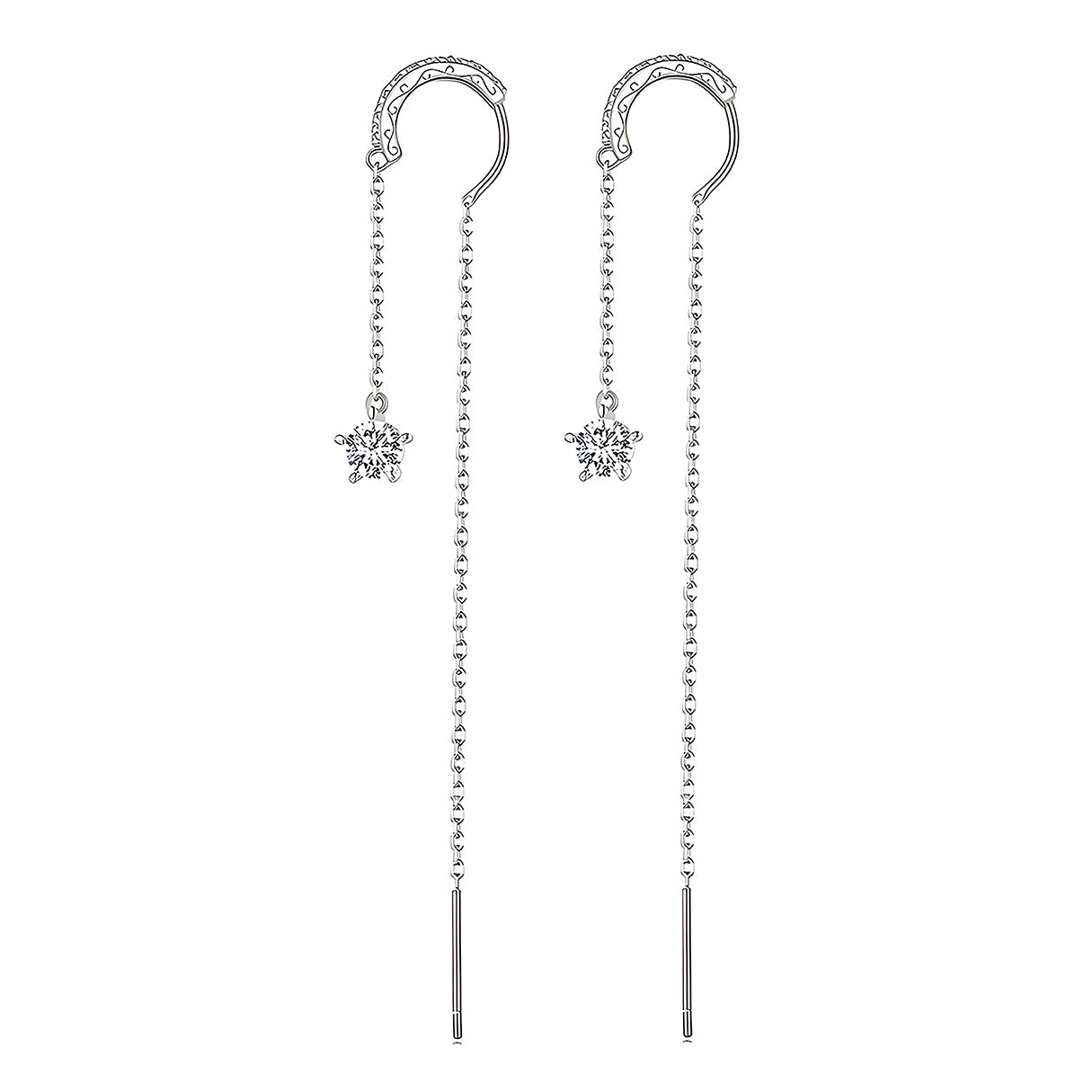 Aretes de Candelabro, Plata .925, Ame Glam Pop