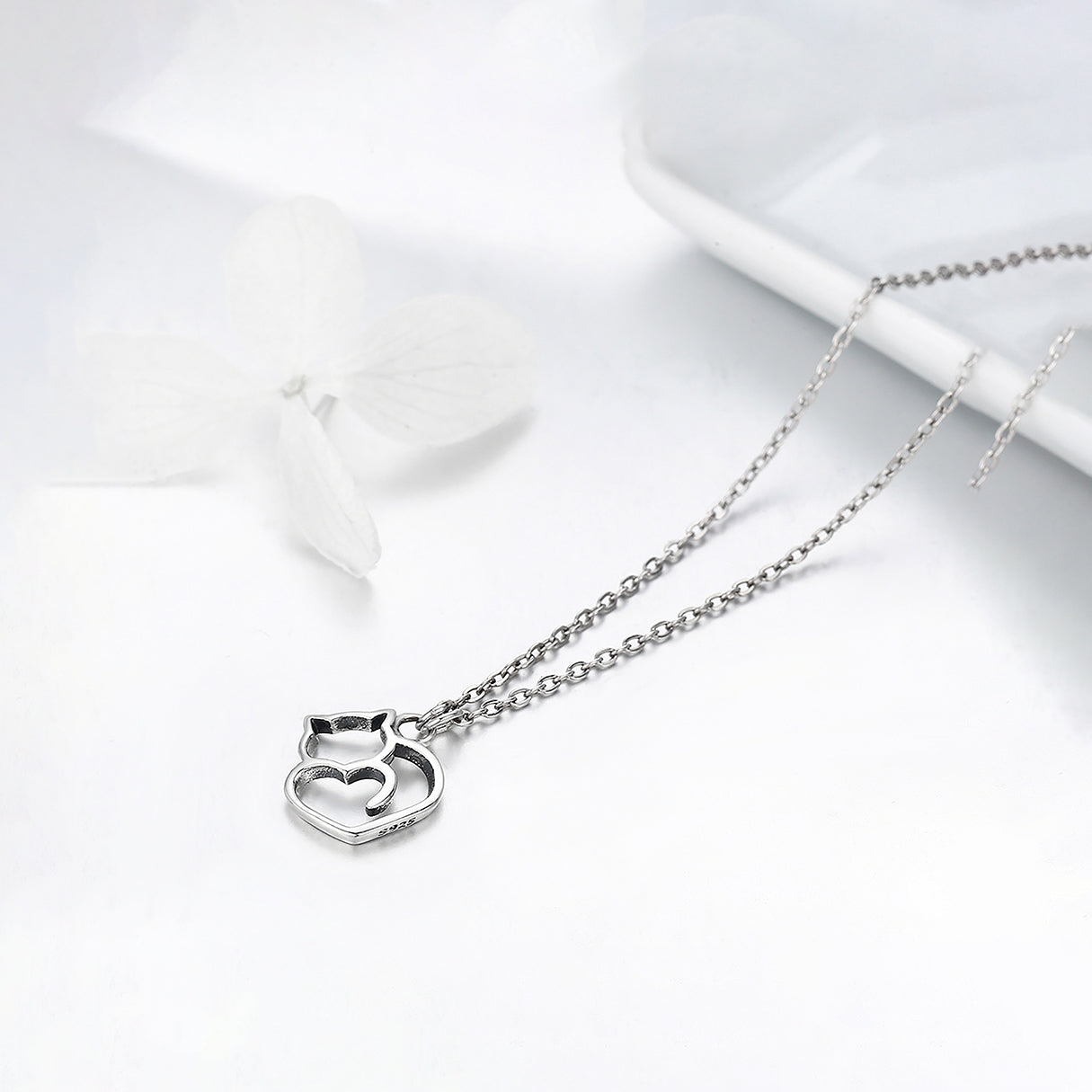 Collar de Plata .925, Cat'S Love, Miow