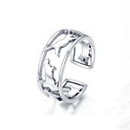 Anillo de Plata .925, Carrusel Cat, Miow