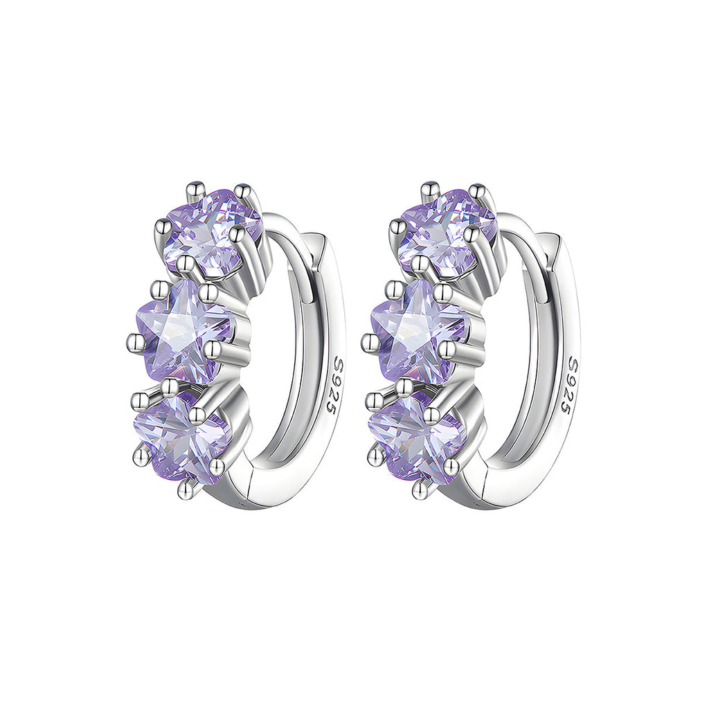 Aretes de Estrella, Plata .925, Ame Glam Pop