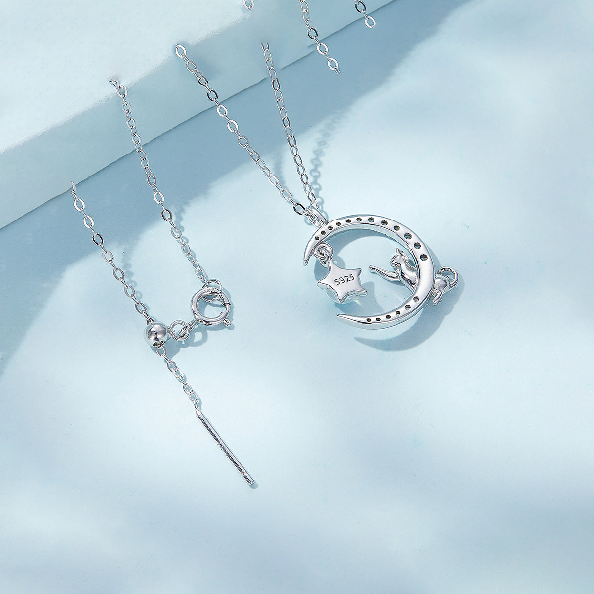 Collar de Plata .925, Cat Eye, Miow