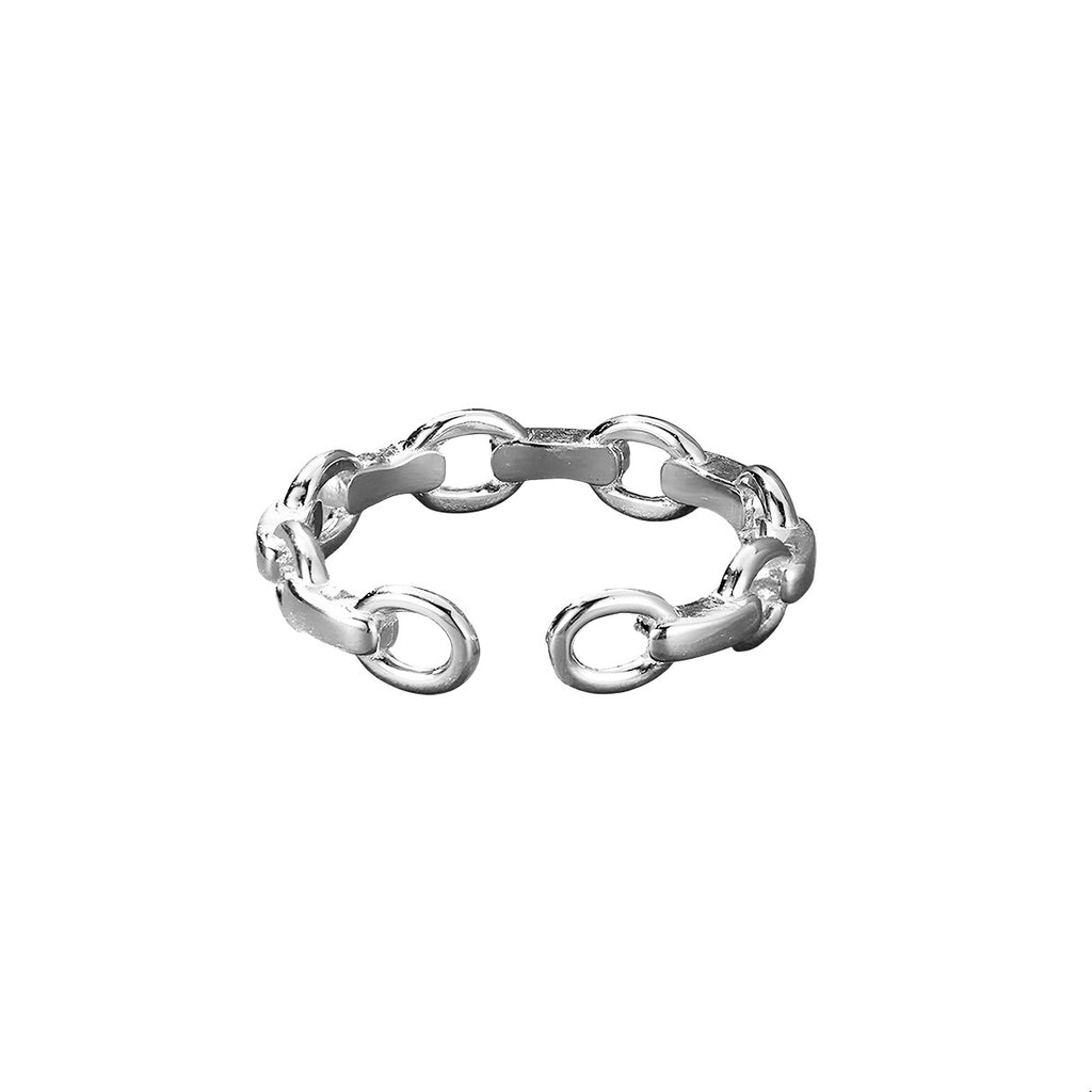Anillo de Cadena, Plata .925, Ame Glam Pop