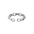 Anillo de Cadena, Plata .925, Ame Glam Pop