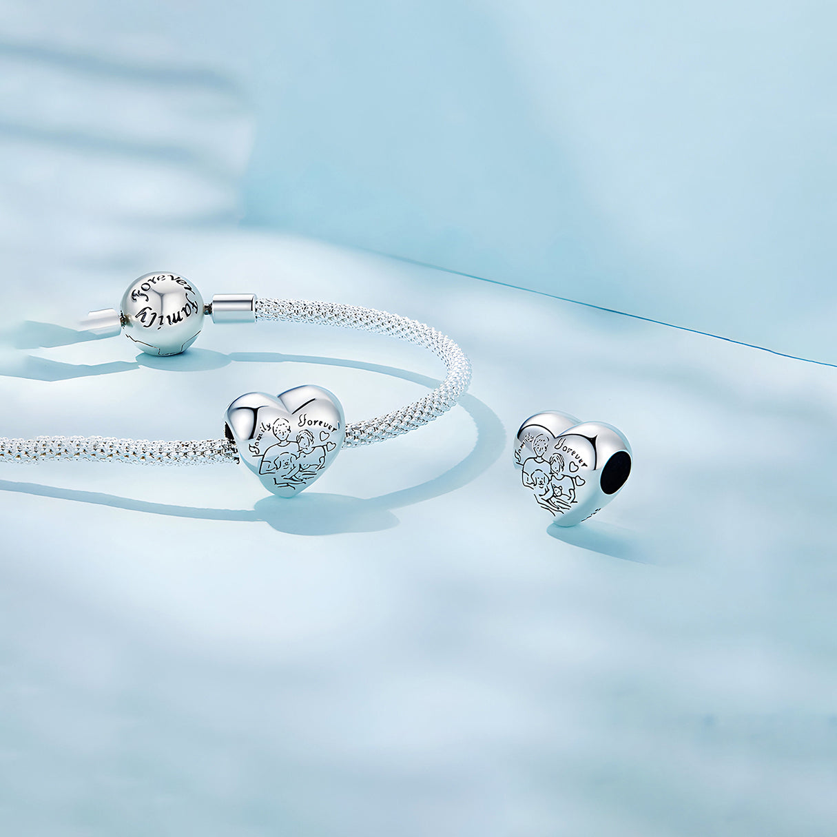 Charm de Corazón, Plata .925, Ame Glam Pop