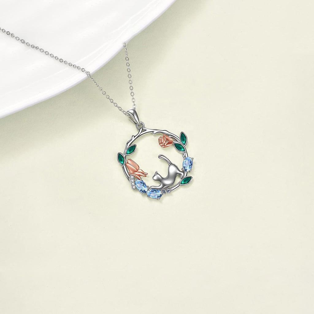 Collar de Plata .925, Cat, Miow