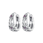 Aretes de Flor, Plata .925, Ame Glam Pop
