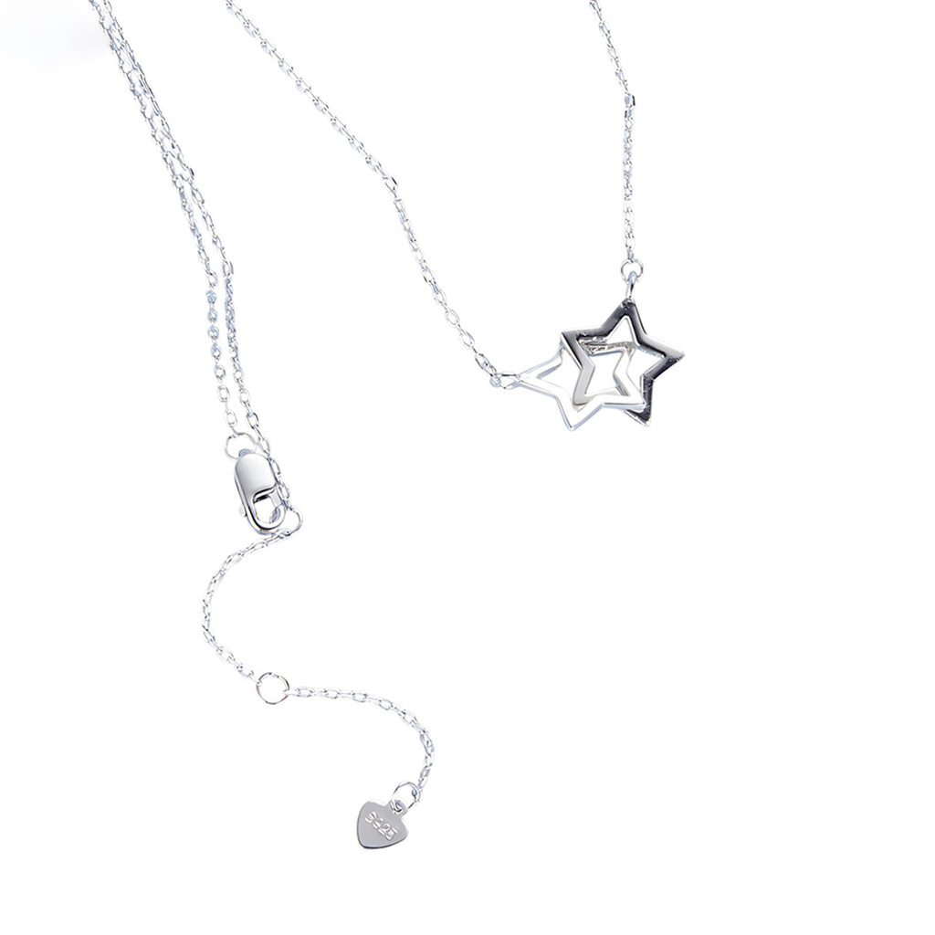 Collar de Estrella, Plata .925, Ame Glam Pop