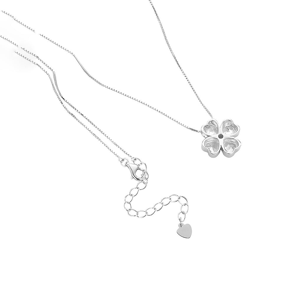Collar de Trébol, Plata .925, Ame Glam Pop