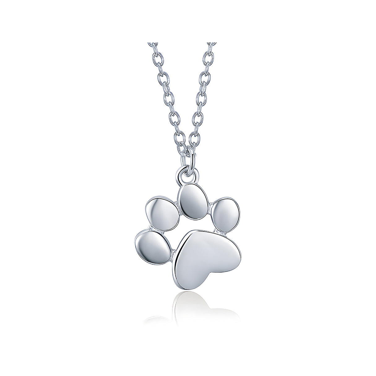 Collar de Plata .925, Cat'S Footprint, Miow