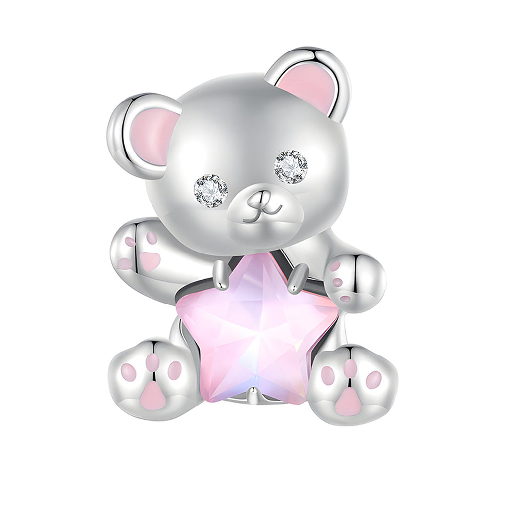 Charm de Oso, Plata .925, Ame Glam Pop