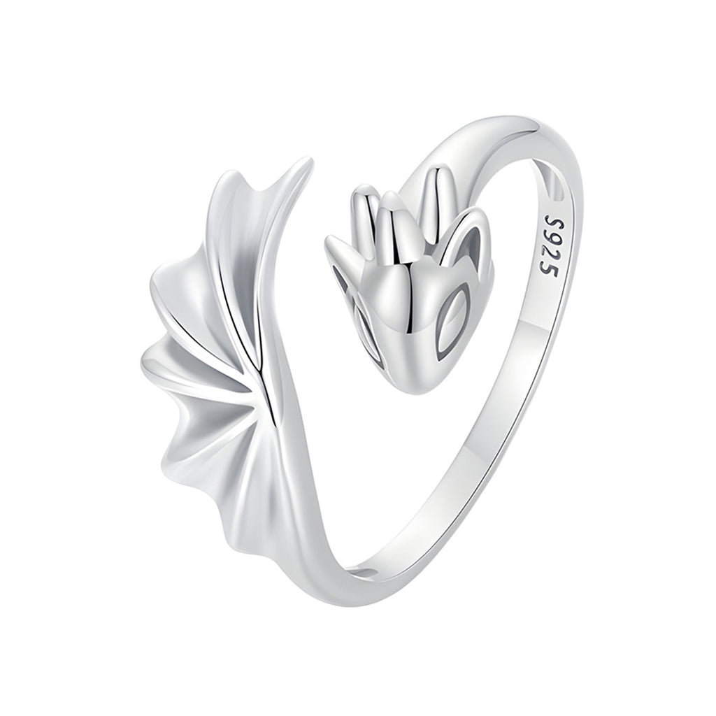 Anillo de Dragón, Plata .925, Ame Glam Pop