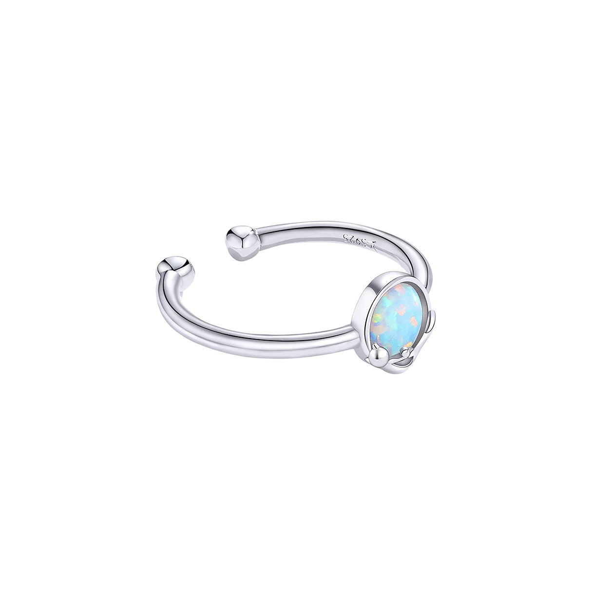 Anillo de Plata .925, Cat In The Ocean, Miow