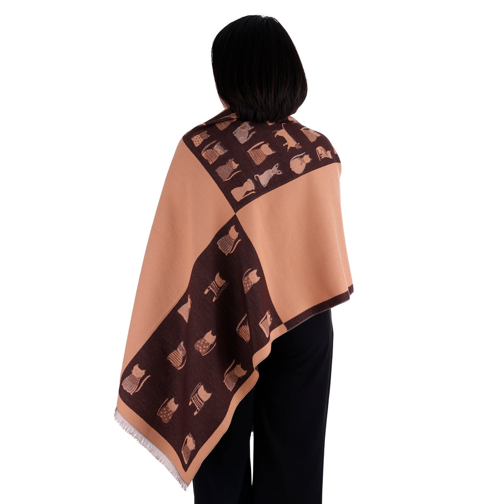 Chal de Cachemira, Cats Painting Camel, Miow