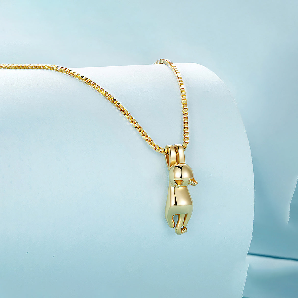 Collar de Plata .925, Kitten Hanging, Miow