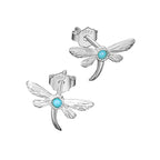 Aretes de Libélula, Plata .925, Ame Glam Pop