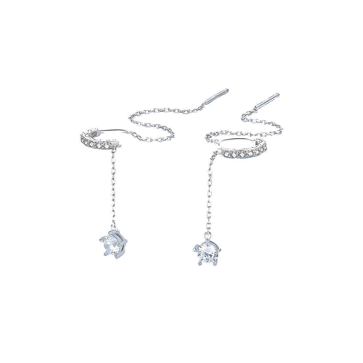 Aretes de Candelabro, Plata .925, Ame Glam Pop