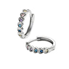 Aretes de Corazón, Plata .925, Ame Glam Pop
