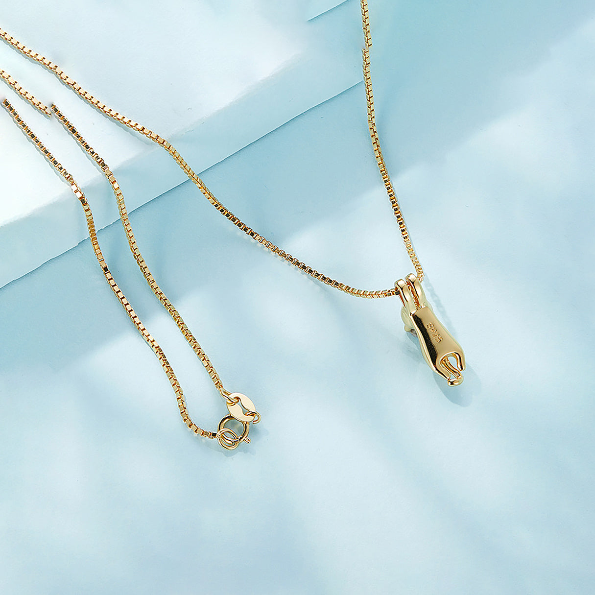 Collar de Plata .925, Kitten Hanging, Miow