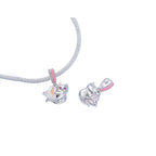 Charm de Plata .925, Cat Love, Miow