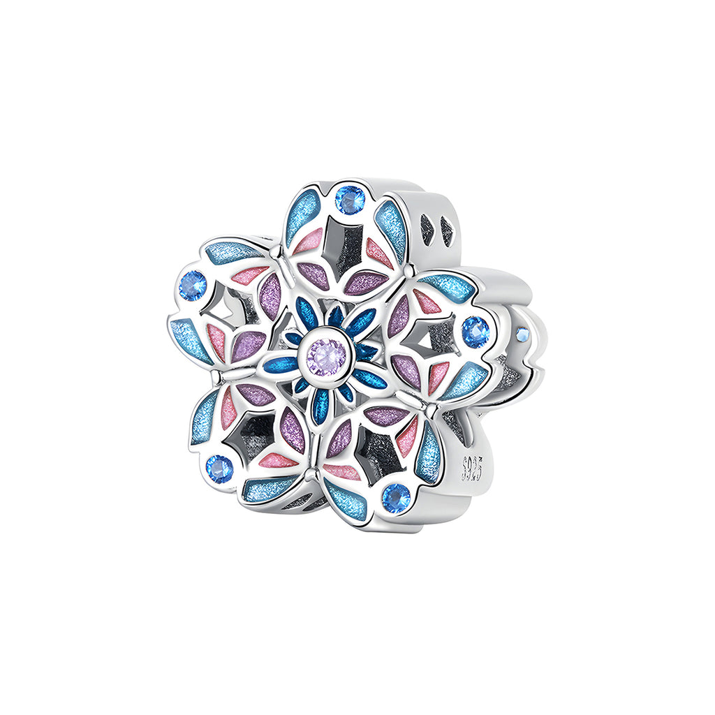 Charm de Flor, Plata .925, Ame Glam Pop