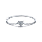Pulsera de Plata .925, Insignia One, Miow 20cm