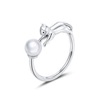 Anillo de Plata .925, Cat Sphere, Miow