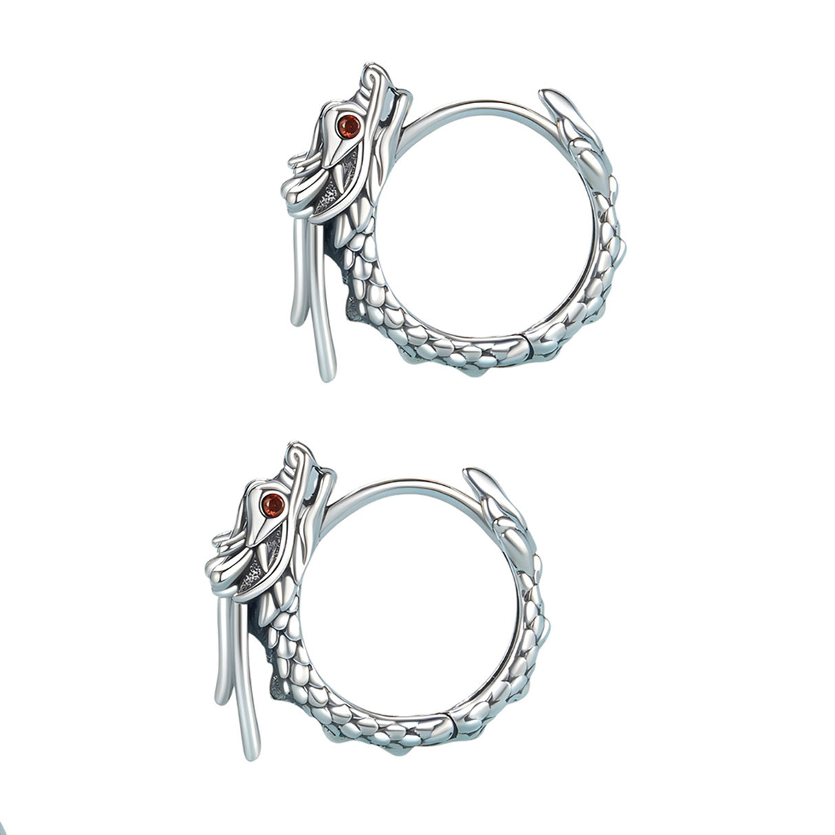 Aretes de Dragón, Plata .925, Ame Glam Pop