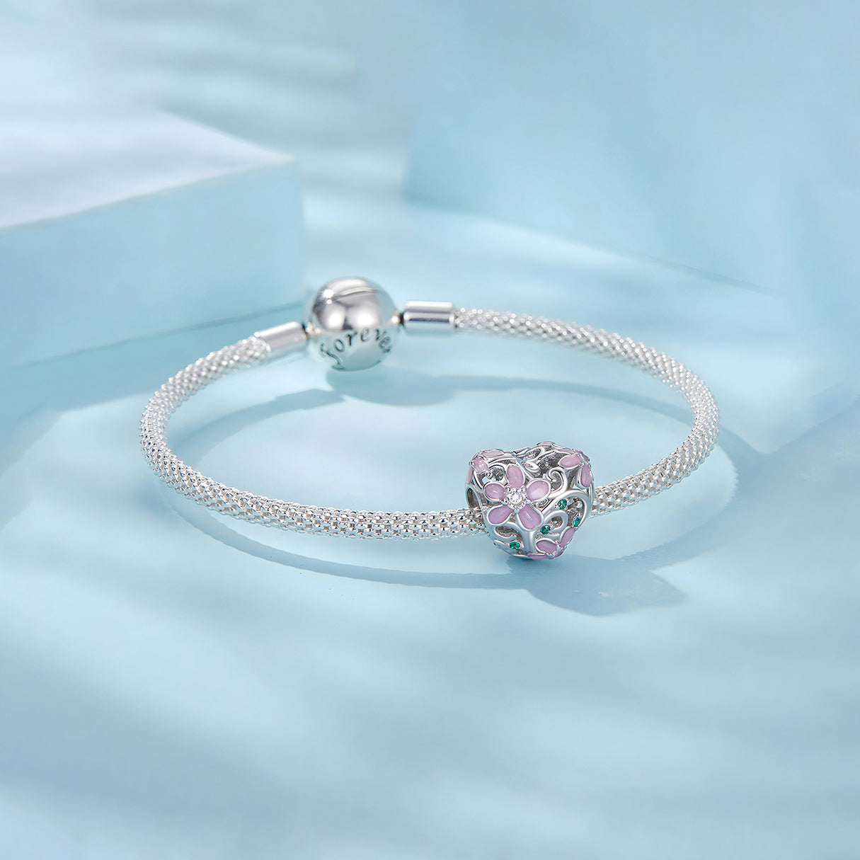 Charm de Corazón, Plata .925, Ame Glam Pop