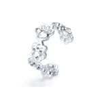 Anillo de Plata .925, Silver Footprint, Miow
