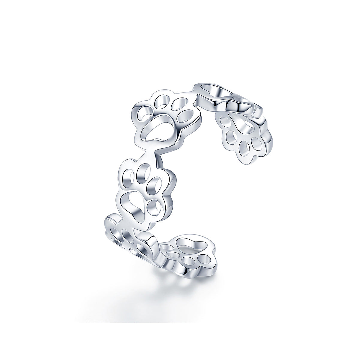 Anillo de Plata .925, Silver Footprint, Miow