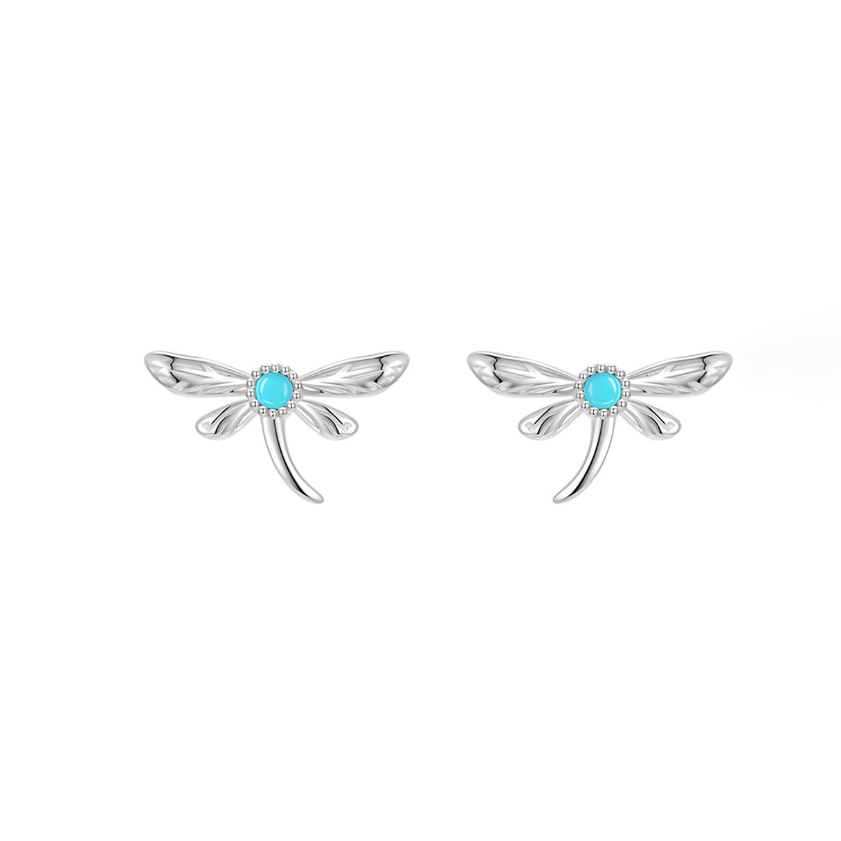 Aretes de Libélula, Plata .925, Ame Glam Pop