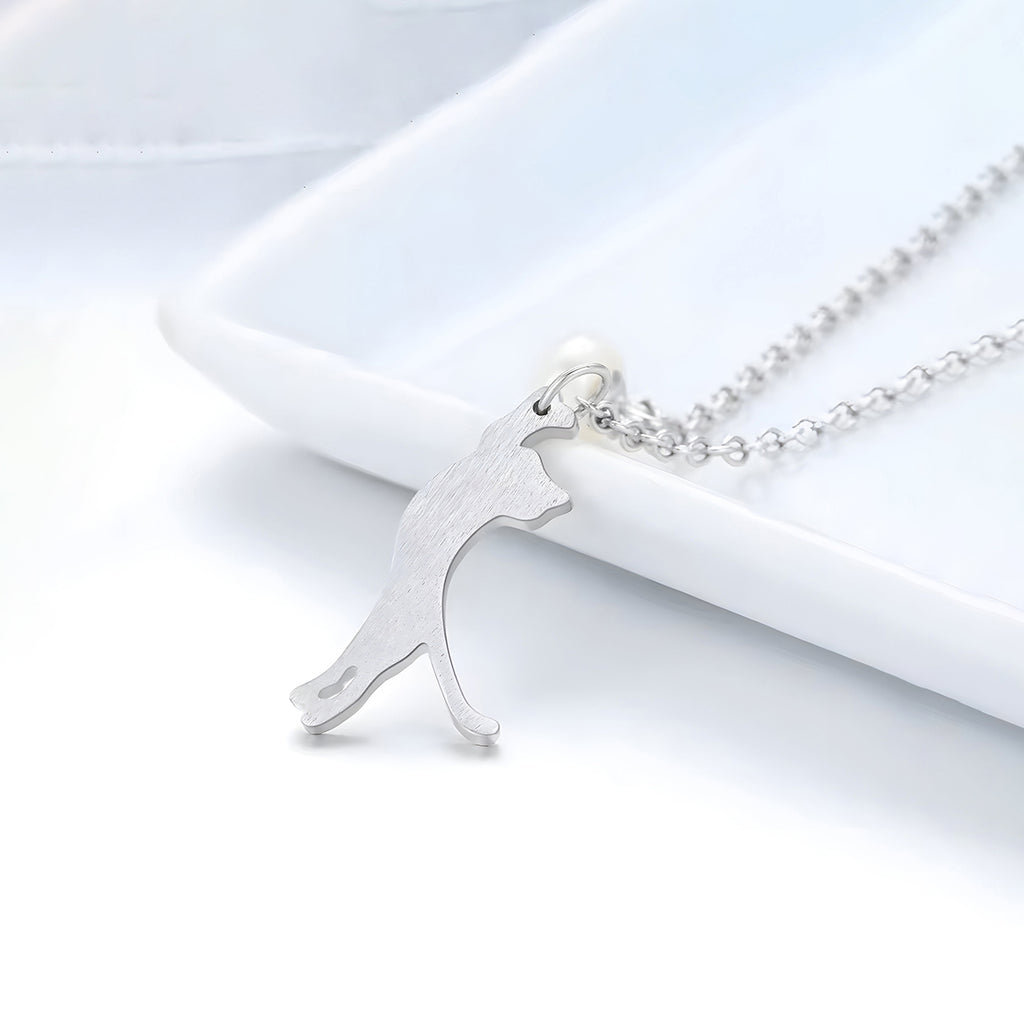Collar de Plata .925, Cat Sphere, Miow