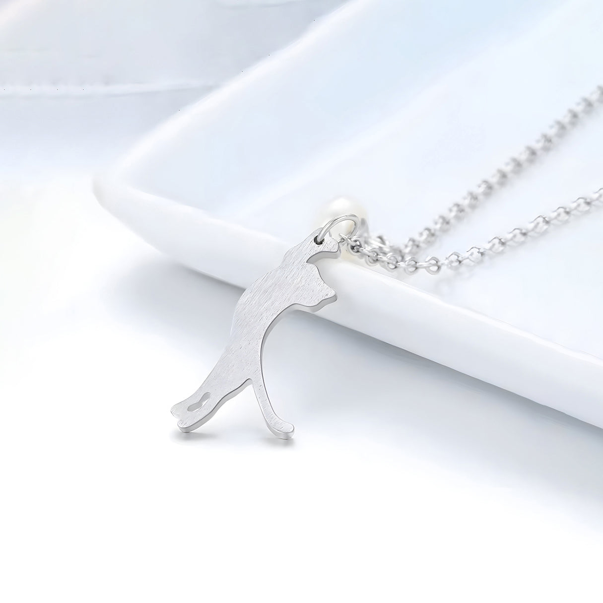 Collar de Plata .925, Cat Sphere, Miow