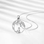 Collar de Plata .925, Cat Tree Of Life, Miow