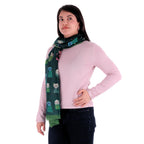 Pashmina Knitted Cats Verde, Miow