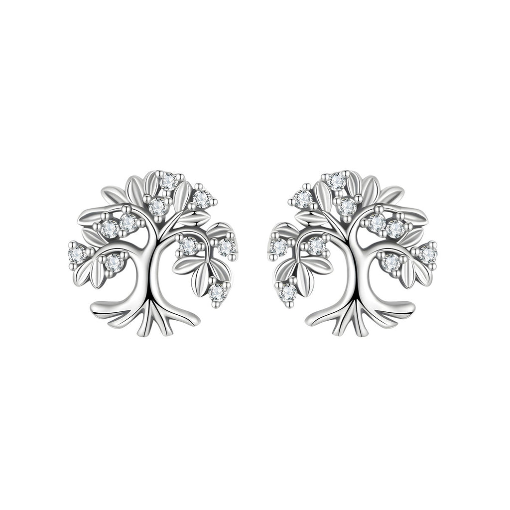 Aretes de Árbol, Plata .925, Ame Glam Pop