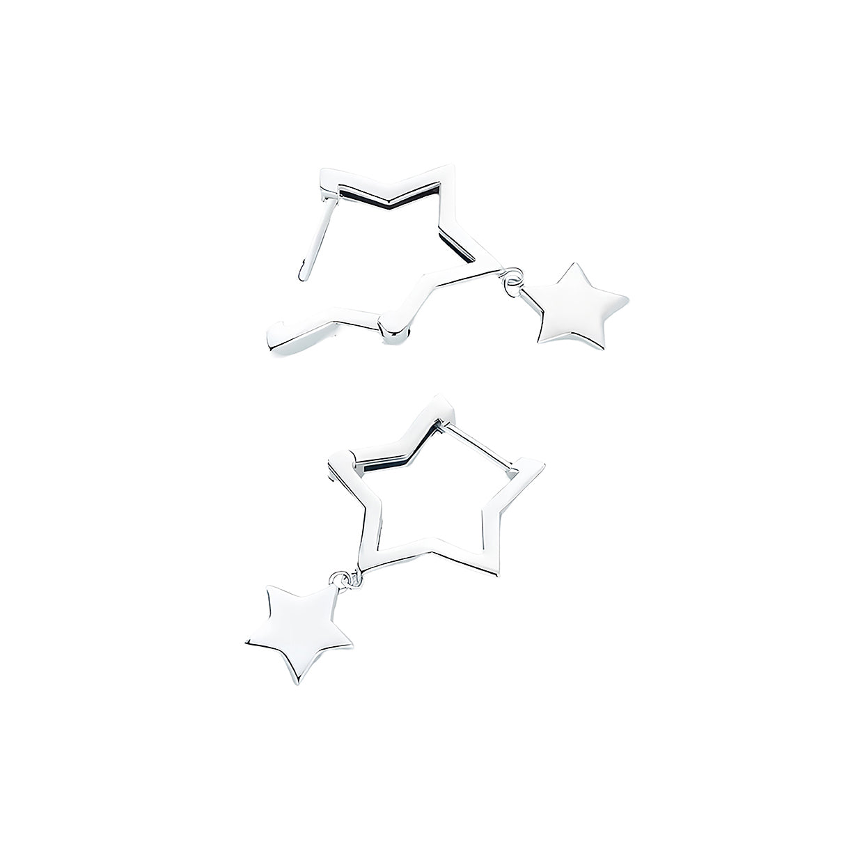 Aretes de Estrella, Plata .925, Ame Glam Pop