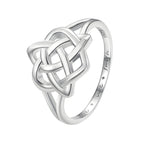 Anillo Nudo de Bruja, Plata .925, Ame Glam Pop N°6