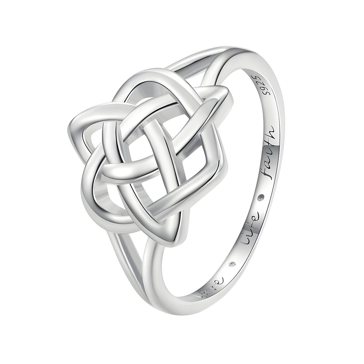 Anillo Nudo de Bruja, Plata .925, Ame Glam Pop N°6