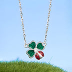 Collar de Trébol, Plata .925, Ame Glam Pop