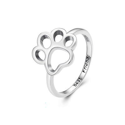 Anillo de Plata .925, Footprint, Miow N°6
