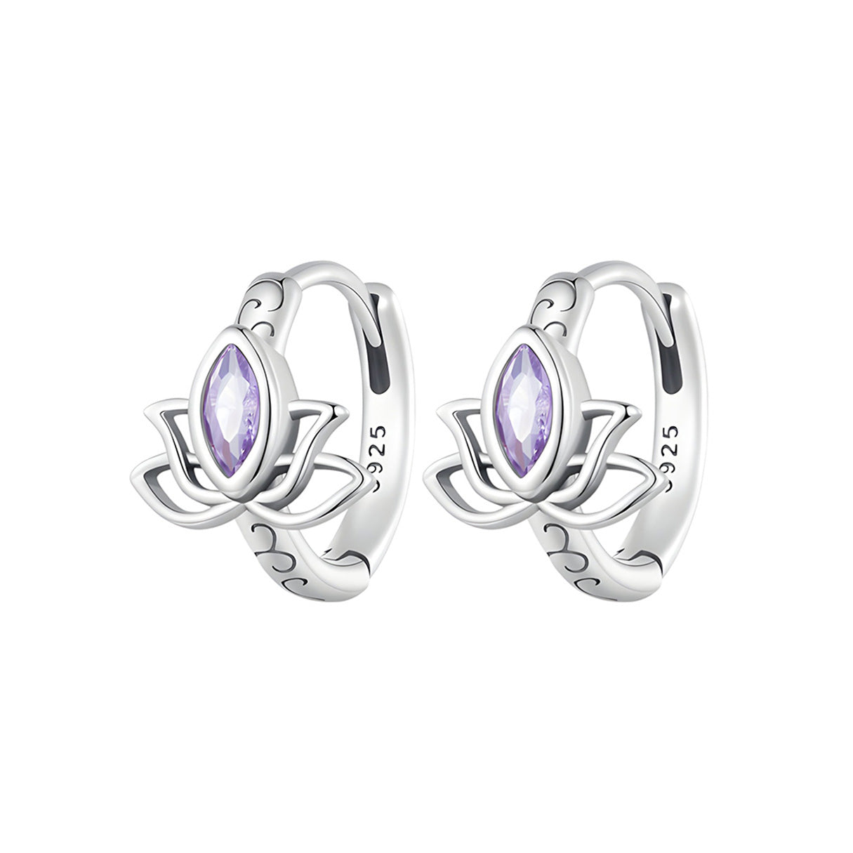 Aretes de Flor, Plata .925, Ame Glam Pop