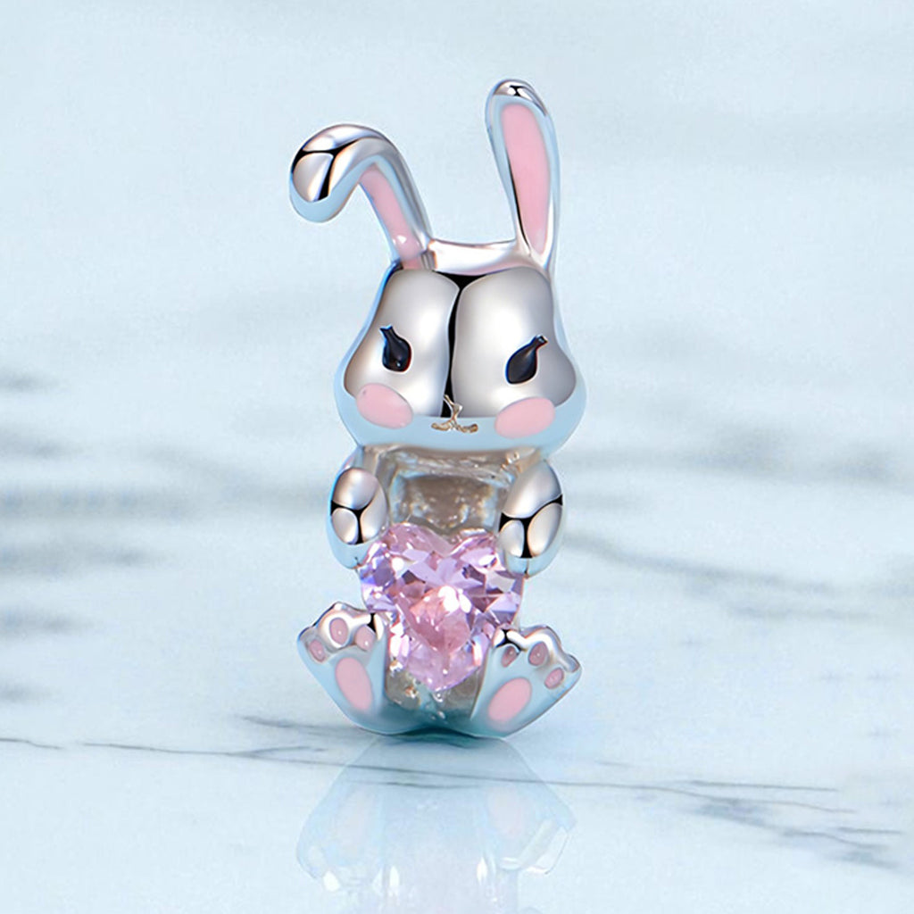 Charm de Conejo, Plata .925, Ame Glam Pop