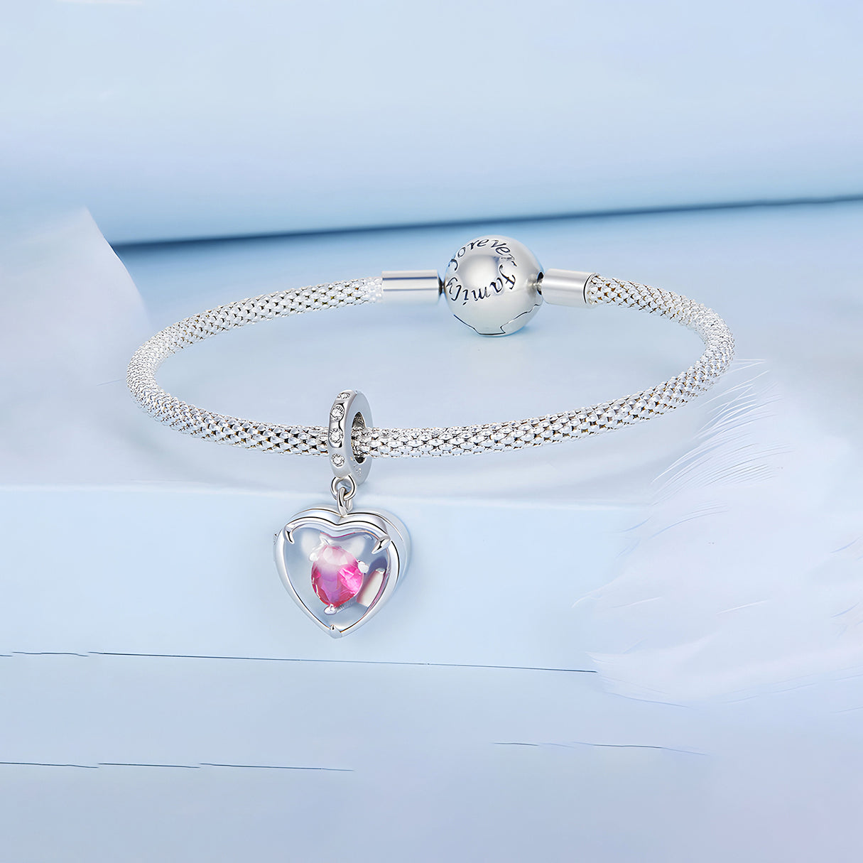 Charm de Corazón, Plata .925, Ame Glam Pop