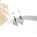 Aretes de Plata .925, Irish Cat, Miow