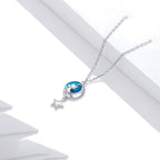 Collar de Plata .925, Night Star Cat, Miow