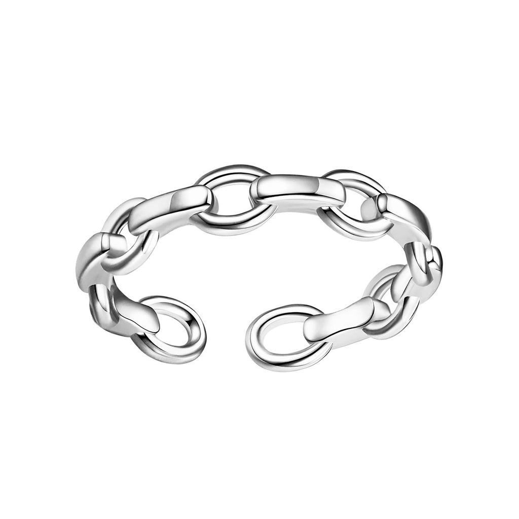 Anillo de Cadena, Plata .925, Ame Glam Pop